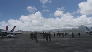U.S. Marine Corps Aircrafts gearing up for SINKEX