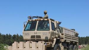 231st and 291st Transportation Company Conducts Perimeter Defense Training at WAREX