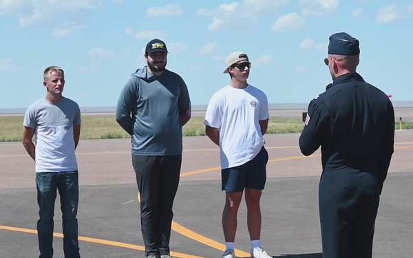 U.S. Air Force Thunderbirds perform at the Montana's Military Open House