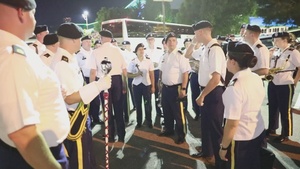 100th Army Band  performs for the 4th of July