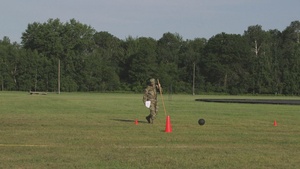 Advanced Leaders Course Trainees Conduct the ACFT