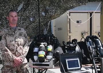 B-roll and Interview with German Navy Dive Team in RIMPAC 2022 Southern California