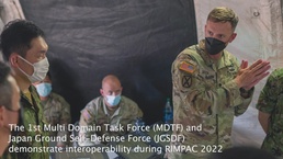 US, Japan work together during RIMPAC 2022