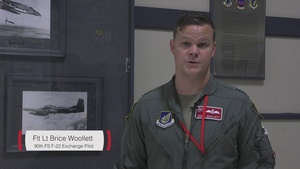 JBER Hosts F-22 Australian Exchange Pilot