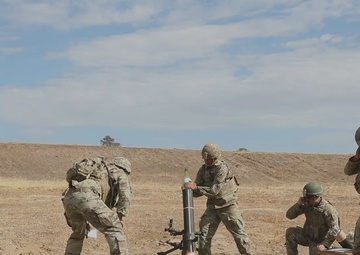 29th IBCT Exportable Combat Training Capability (XCTC) Mortars Live Fire
