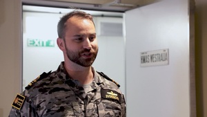 HMAS Supply consolidation RAS - Interview