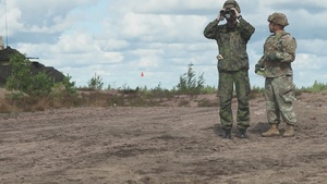 Finland hosts its first Bradley gunnery B-roll