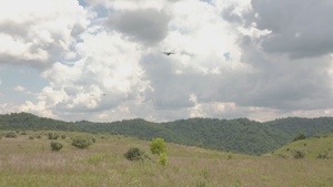 130th AW C-130 J-30 Air Delivery Proficiency Training and Recovery - Color Graded