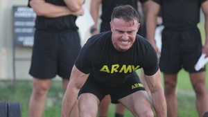 XVIII Airborne Corps Best Squad Competition Army Combat Fitness Test