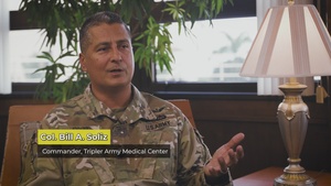 Col. Bill Soliz shares his early start as an U.S. Army Combat Medic