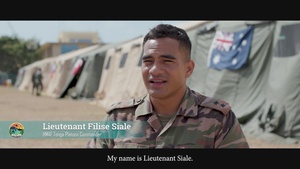 Faces of RIMPAC - Lieutenant Filise Siale - Tonga