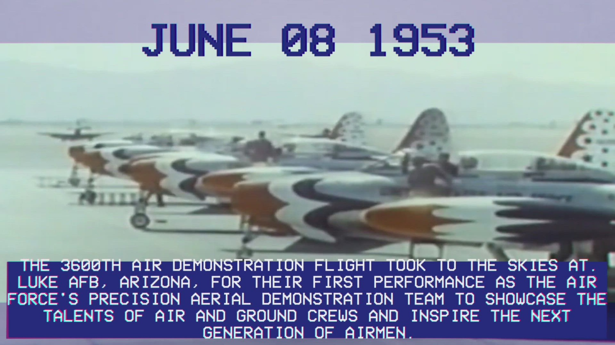 A weekly look at significant events in Air Force aviation and airpower history, celebrating the service's 75th anniversary.
