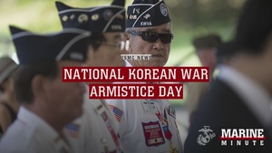 Marine Minute: National Korean War Armistice Day