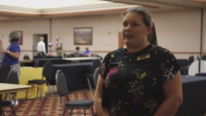 Back-to-school resource fair Interviews