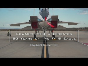 Edwards AFB celebrates 50 years of the F-15 Eagle