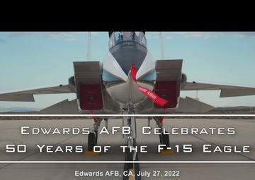 Edwards AFB celebrates 50 years of the F-15 Eagle