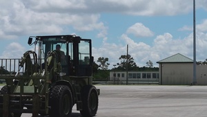 Dyess AFB C-130J supports Agile Flag 22-2 exercise at Air Dominance Center B-Roll