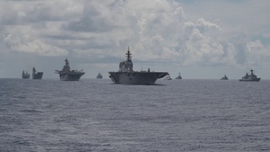 RIMPAC 2022 Fleet Sails in Formation