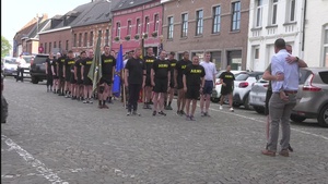 Run between Provost Marshall Office on Chièvres Air Base and the city hall of Chièvres, June 22, 2022.