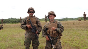 Interview with U.S. Marines Cpl. Frank Barcena, Lance Cpl. Poom Pasapong on training at Fort McCoy