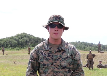 Interview with U.S. Marine Cpl. Ben Gilley of 2/24 Marines on training at Fort McCoy