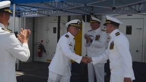 USNS Mercy holds Change of Command and Retirement Ceremony in Palau During Pacific Partnership 2022