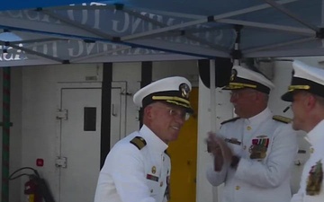 USNS Mercy holds Change of Command and Retirement Ceremony in Palau During Pacific Partnership 2022