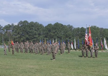 Weapons Training Battalion Change of Command Ceremony