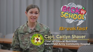 Army Dietician shares importance of healthy eating