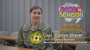 Army Dietician shares importance of healthy eating
