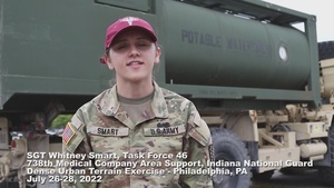 SGT Smart with 738th MCAS at Dense Urban Terrain Exercise - Philadelphia 2022
