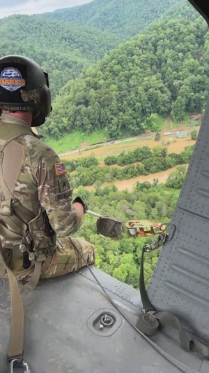 Kentucky National Guard Responds to Eastern Kentucky Floods