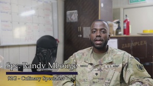 U.S. Soldier spotlight of Spc. Randy Mbouge