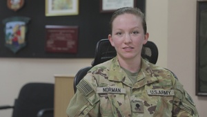 U.S. Soldier spotlight of Spc. Alyssa Norman