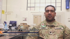 U.S. Soldier spotlight of Spc. Yordan Pardo Esteris