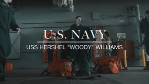 USS Hershel "Woody" Williams Damage Control Training