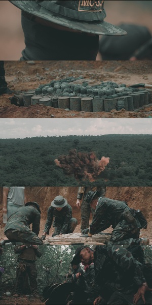 HMA Thailand Reel | U.S. and Royal Thai EOD technicians conduct large scale disposals