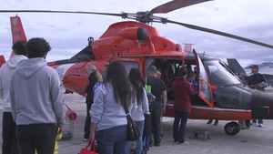 Arctic Thunder Open House 2022 Coast Guard Helicopter Pilot and Civilian Performers