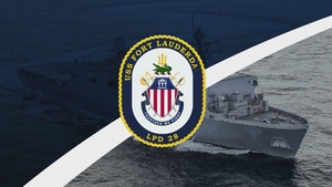 USS Fort Lauderdale (LPD28) Commissioning Ceremony