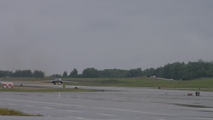 B1 Lancer Slowmo Afterburner Departure from ATOH