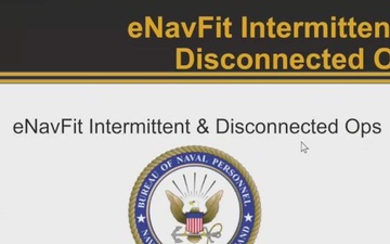 eNavFit Intermittent and Disconnected Operations Overview