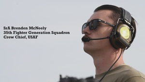 35th Fighter Generation Squadron crew chief launches Red Flag-Alaska 22-3