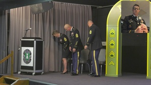 AFNORTH USANATO Bde NCO induction ceremony event center SHAPE, 30 June 2022.