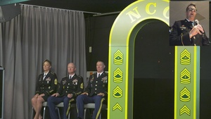 AFNORTH USANATO Bde NCO induction ceremony event center SHAPE, 30 June 2022.