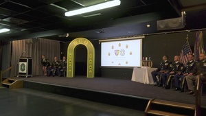 AFNORTH USANATO Bde NCO induction ceremony event center SHAPE, 30 June 2022.