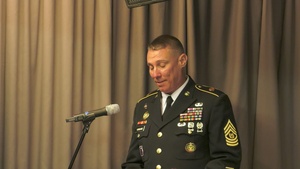 AFNORTH USANATO Bde NCO induction ceremony event center SHAPE, 30 June 2022.