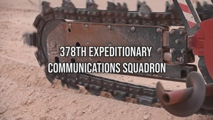 378th ECS breaks ground for updated communications infrastructure