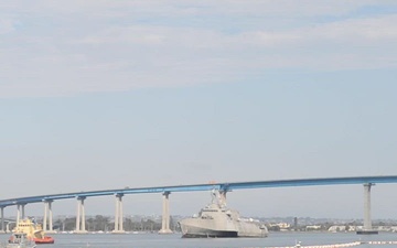 USS Tulsa (LCS 16) Blue Crew Return From Deployment