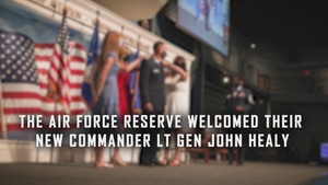 AFRC welcomes new commander, Lt. Gen. John Healy