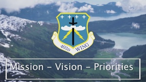 403rd Wing Mission, Vision, Priorities 2022